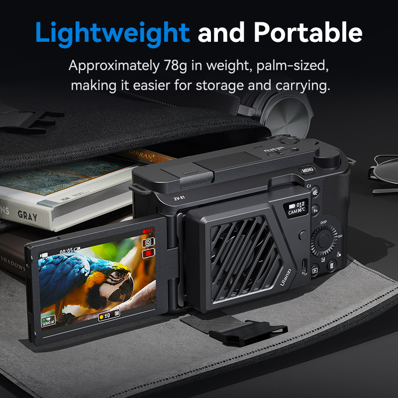 Ulanzi CA25 Kamera Kühlsystem  – Canon Camera Eos R8 Bewertung und Preis