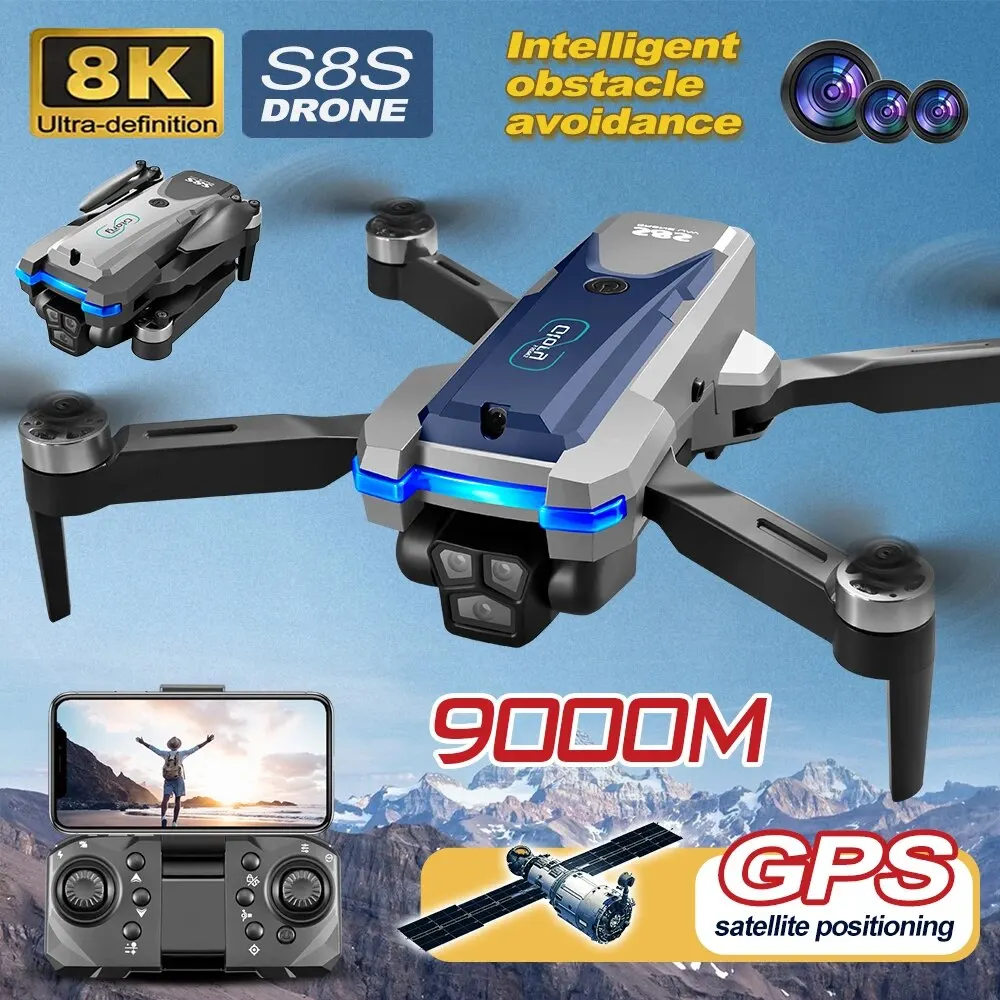 S8s gps drohne 5g wifi 8k hd d – Drone Camera Mount Bewertung und Preis